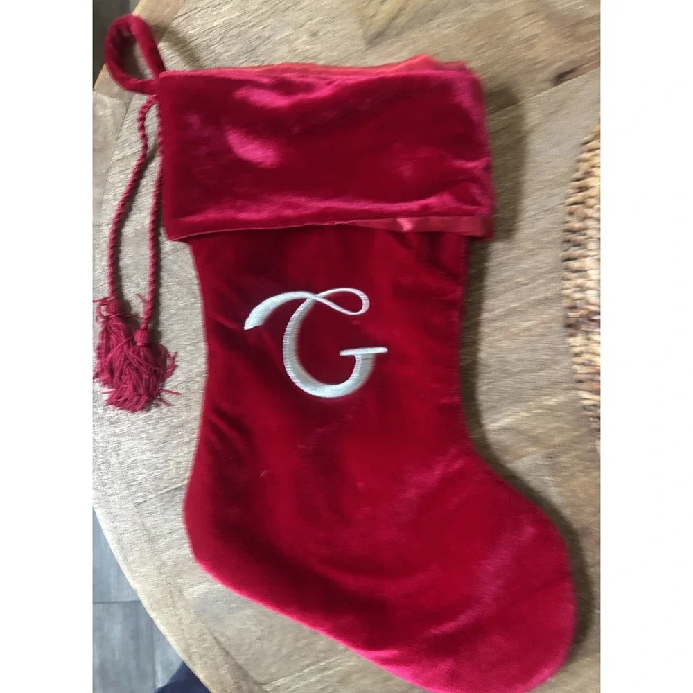Wondershop Target Initial Monogram Velvet 19